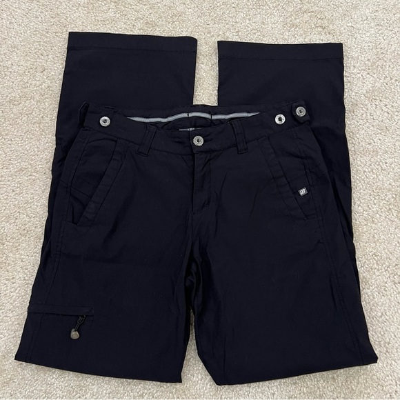 Eddie Bauer Sport Women Size 4 Black Pants Active Stretch Outdoor Hiking, - Picture 16 of 16